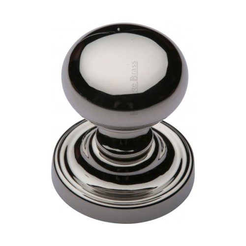 HAMPSTEAD MUSHROOM MORTICE DOOR KNOB ON CONCEALED ROSE